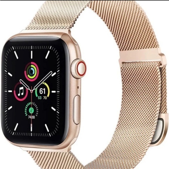 Mesh Loop Magnetic Apple Watch Bands - Compatible with Series 1-8, SE, and Ultra - Picture 1 of 6